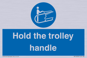 MV12658: Hold the trolley handle