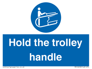 MV12658: Hold the trolley handle