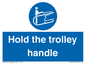 MV12658: Hold the trolley handle