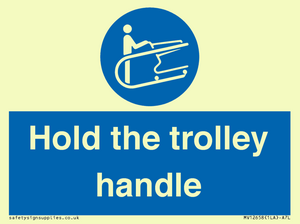 MV12658: Hold the trolley handle