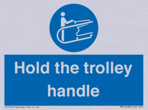 MV12658: Hold the trolley handle
