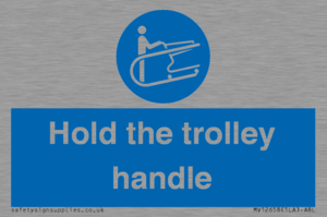 MV12658: Hold the trolley handle