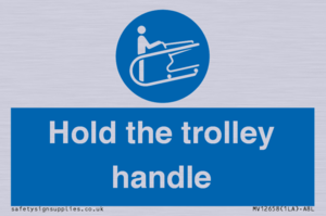 MV12658: Hold the trolley handle