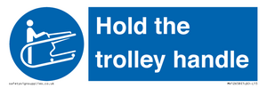 MV12658: Hold the trolley handle