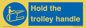 MV12658: Hold the trolley handle