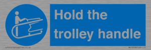 MV12658: Hold the trolley handle