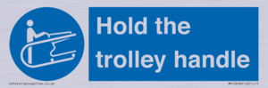 MV12658: Hold the trolley handle