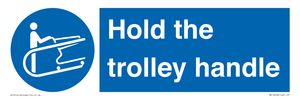 MV12658: Hold the trolley handle