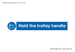 MV12658: Hold the trolley handle
