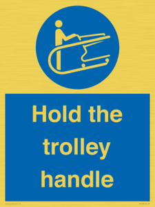 MV12658: Hold the trolley handle