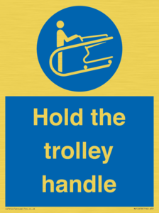 MV12658: Hold the trolley handle