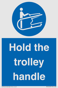 MV12658: Hold the trolley handle