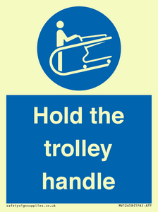 MV12658: Hold the trolley handle