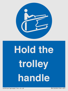 MV12658: Hold the trolley handle