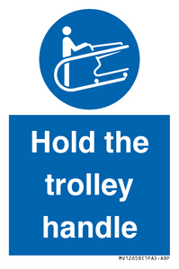 MV12658: Hold the trolley handle