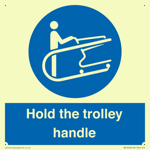 MV12658: Hold the trolley handle