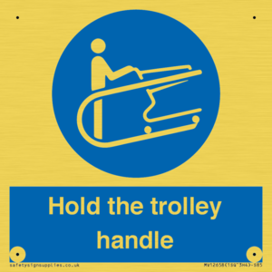 MV12658: Hold the trolley handle