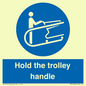 MV12658: Hold the trolley handle