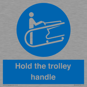 MV12658: Hold the trolley handle