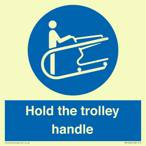 MV12658: Hold the trolley handle