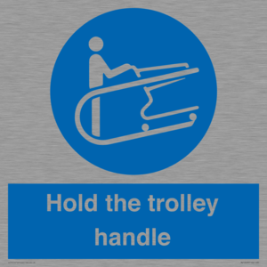 MV12658: Hold the trolley handle