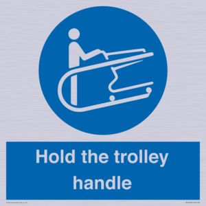 MV12658: Hold the trolley handle