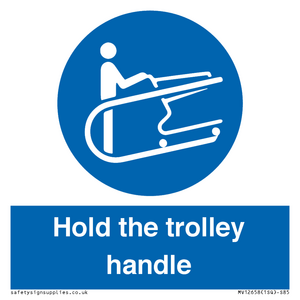 MV12658: Hold the trolley handle