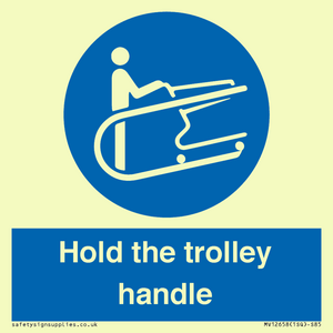 MV12658: Hold the trolley handle
