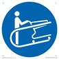 MV12704: Mandatory: Hold the trolley handle