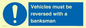 MV12756: Vehicles must be reversed with a banksman