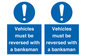 MV12756: Vehicles must be reversed with a banksman