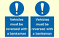 MV12756: Vehicles must be reversed with a banksman