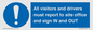 MV12835: All visitors and drivers must report to site office and sign IN and OUT