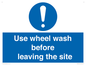 MV12918: Use wheel wash before leaving the site