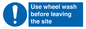MV12918: Use wheel wash before leaving the site