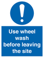 MV12918: Use wheel wash before leaving the site