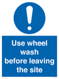 MV12918: Use wheel wash before leaving the site