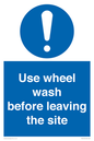 MV12918: Use wheel wash before leaving the site