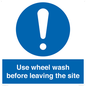 MV12918: Use wheel wash before leaving the site