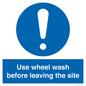MV12918: Use wheel wash before leaving the site