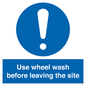 MV12918: Use wheel wash before leaving the site