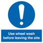 MV12918: Use wheel wash before leaving the site