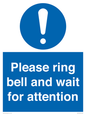 MV13103: Please ring bell and wait for attention