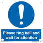 MV13103: Please ring bell and wait for attention