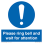 MV13103: Please ring bell and wait for attention