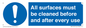 MV13137: All surfaces must be cleaned before and after every use