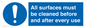 MV13137: All surfaces must be cleaned before and after every use