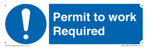 MV13207: Permit to work Required