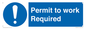 MV13207: Permit to work Required