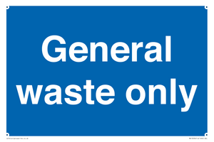 MV13236: General waste only